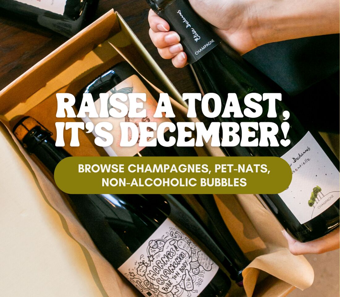 RAISE A TOAST 🍾 Champagnes, petnats, nonalc bubbles + FEELING SKINSY